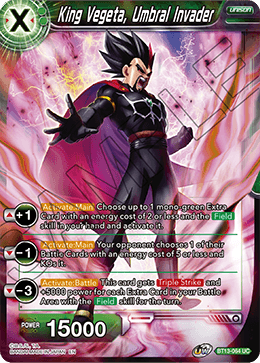 King Vegeta, Umbral Invader (Uncommon) (BT13-064) [Supreme Rivalry] | Shuffle n Cut Hobbies & Games