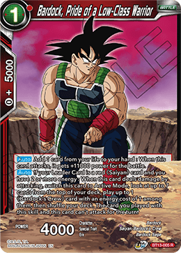 Bardock, Pride of a Low-Class Warrior (Rare) (BT13-005) [Supreme Rivalry] | Shuffle n Cut Hobbies & Games