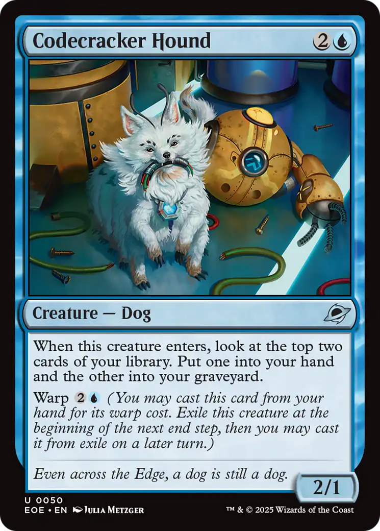 Codecracker Hound [Edge of Eternities] | Shuffle n Cut Hobbies & Games