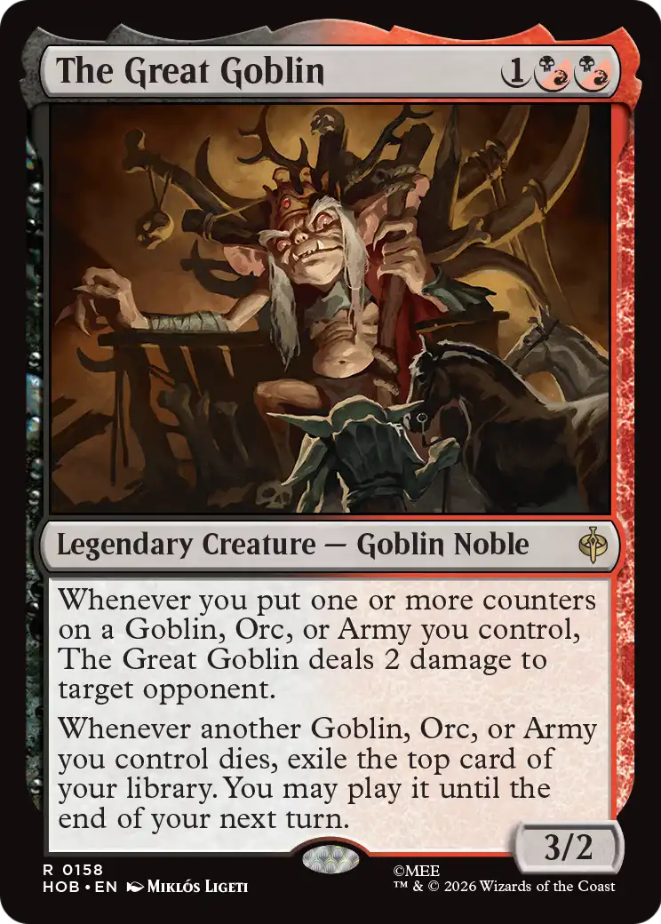 The Great Goblin [The Hobbit] | Shuffle n Cut Hobbies & Games