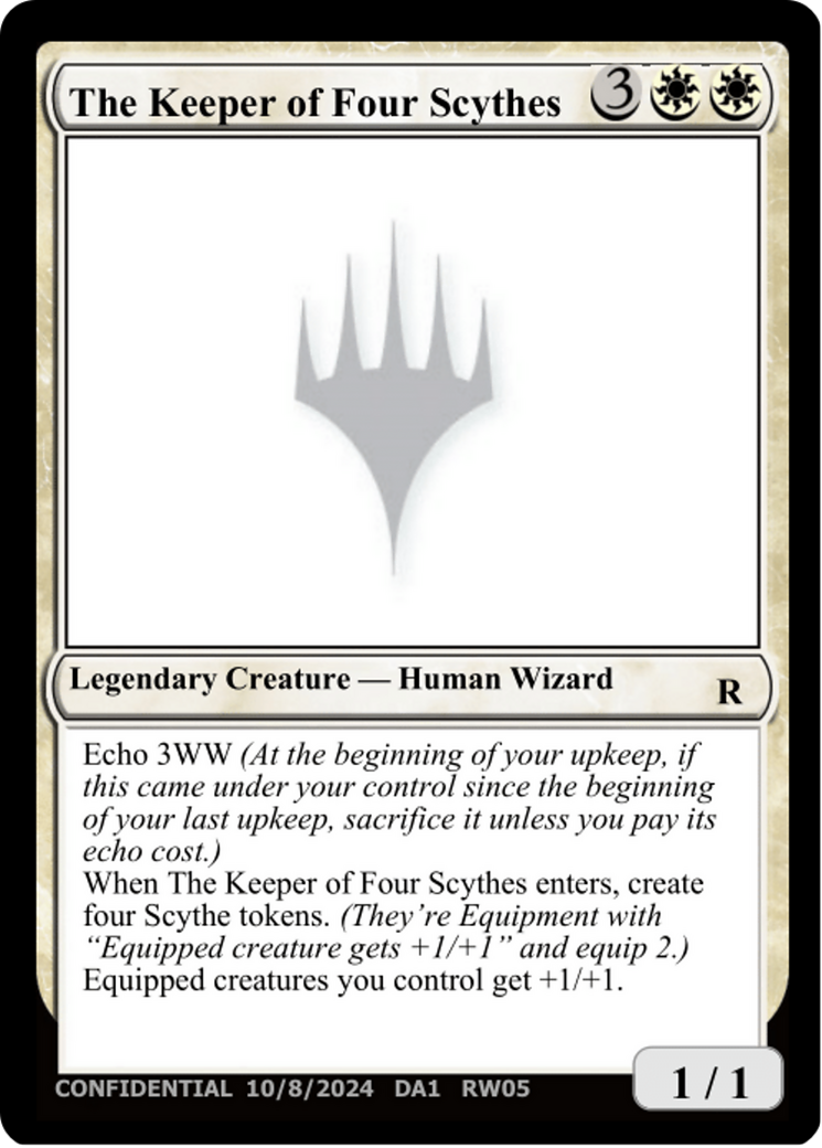 The Keeper of Four Scythes [Unknown Event] | Shuffle n Cut Hobbies & Games