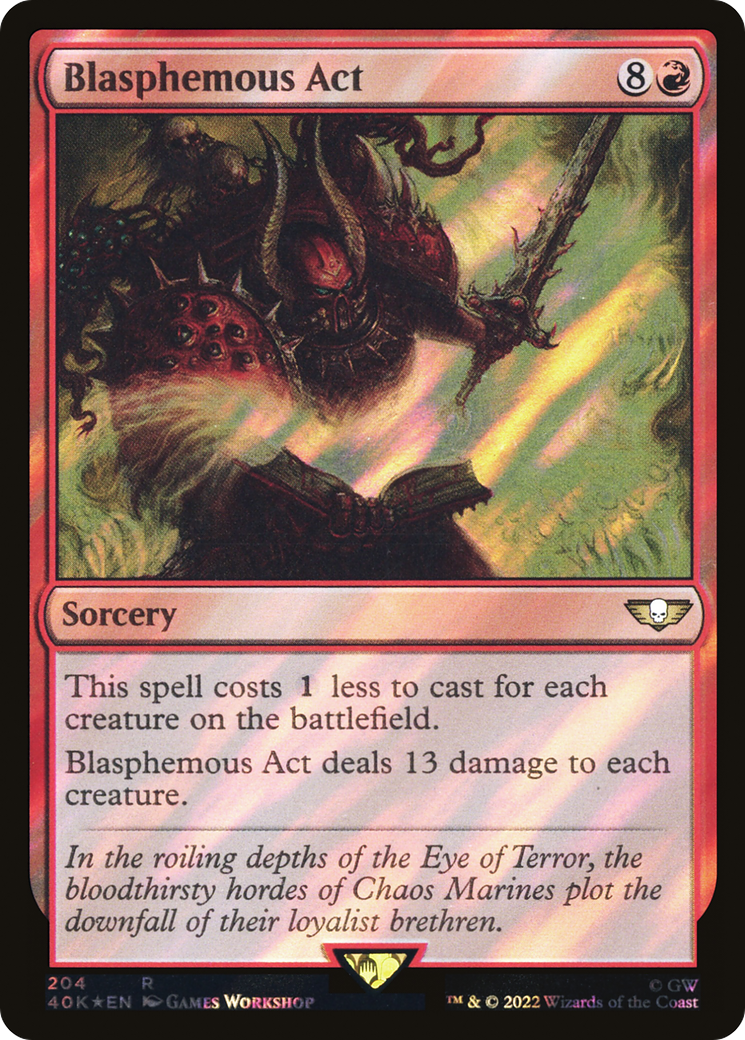 Blasphemous Edict [Edge of Eternities Promo Pack] | Shuffle n Cut Hobbies & Games