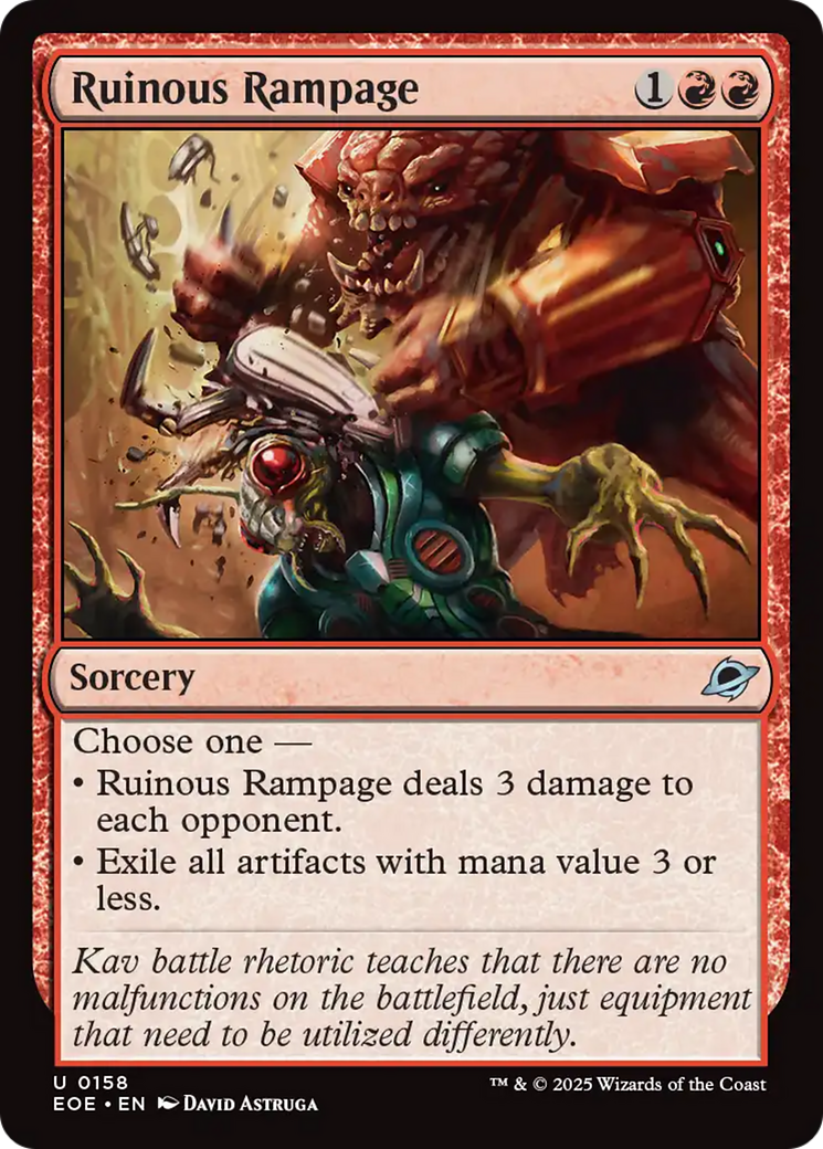 Ruinous Rampage [Edge of Eternities] | Shuffle n Cut Hobbies & Games