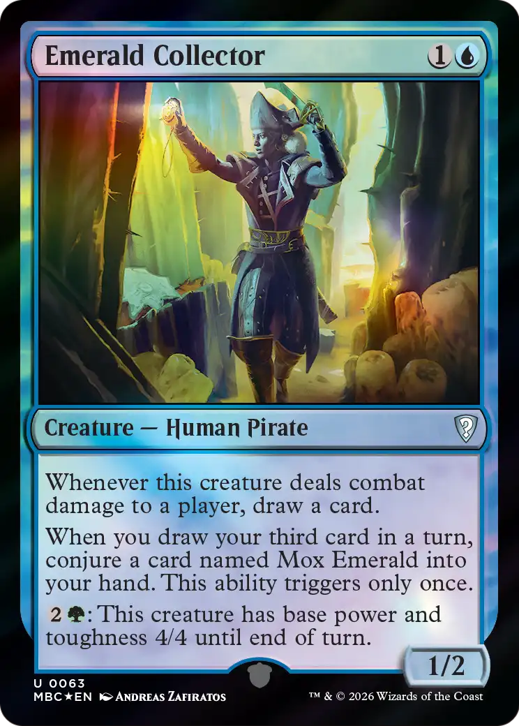 Emerald Collector [Mystery Booster: Commander Edition] | Shuffle n Cut Hobbies & Games
