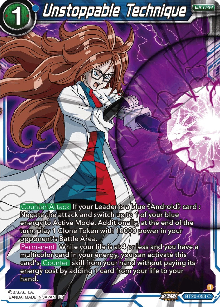 Unstoppable Technique (BT20-053) [Power Absorbed] | Shuffle n Cut Hobbies & Games