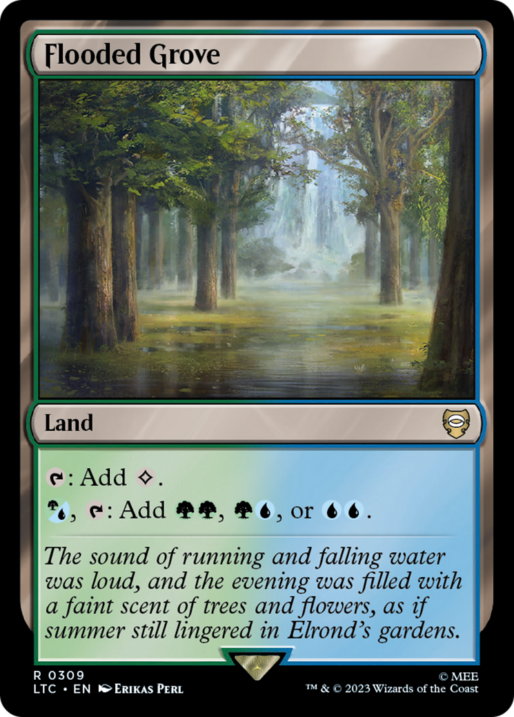 Flooded Grove [The Lord of the Rings: Tales of Middle-Earth Commander] | Shuffle n Cut Hobbies & Games