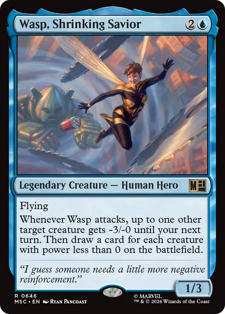 Wasp, Shrinking Savior [Marvel Super Heroes Commander] | Shuffle n Cut Hobbies & Games