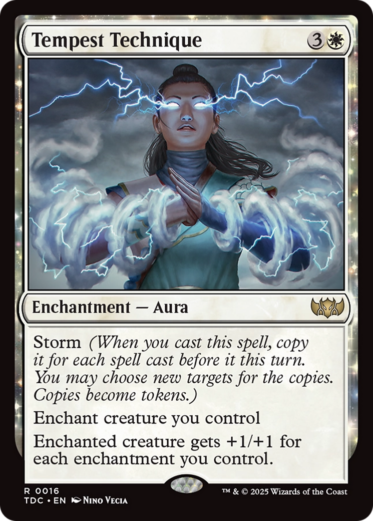 Tempest Technique [Tarkir: Dragonstorm Commander] | Shuffle n Cut Hobbies & Games