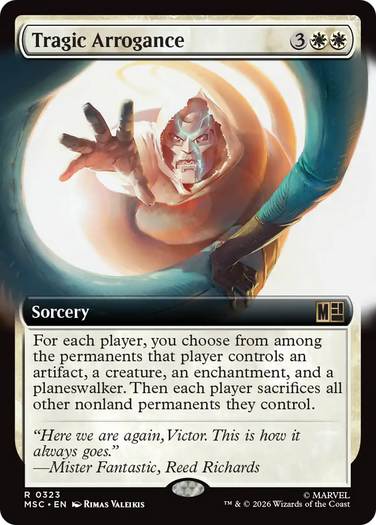 Tragic Arrogance (Extended Art) [Marvel Super Heroes Commander] | Shuffle n Cut Hobbies & Games