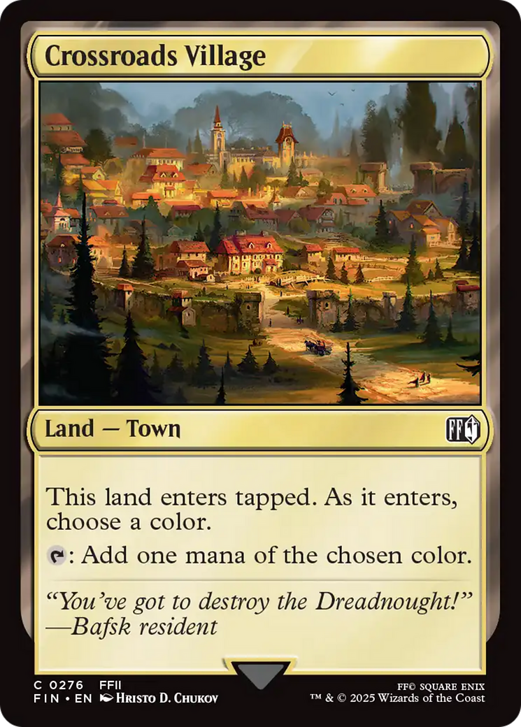 Crossroads Village [FINAL FANTASY] | Shuffle n Cut Hobbies & Games