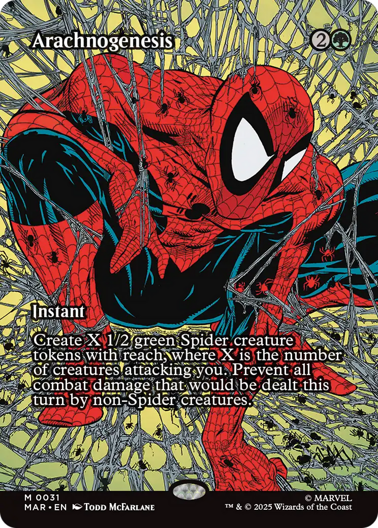 Arachnogenesis (Borderless) [Marvel's Spider-Man: Eternal-Legal] | Shuffle n Cut Hobbies & Games