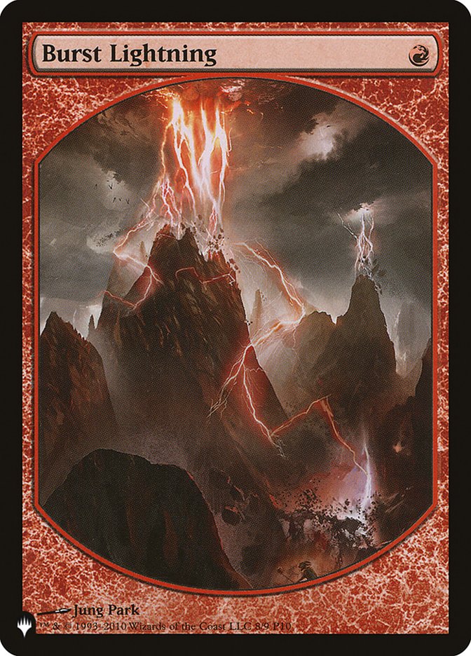 Burst Lightning [The List] | Shuffle n Cut Hobbies & Games
