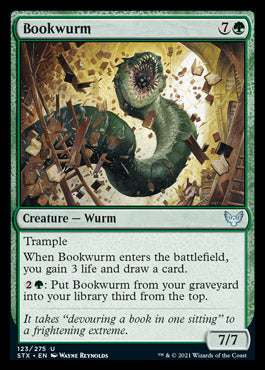 Bookwurm [Strixhaven: School of Mages] | Shuffle n Cut Hobbies & Games