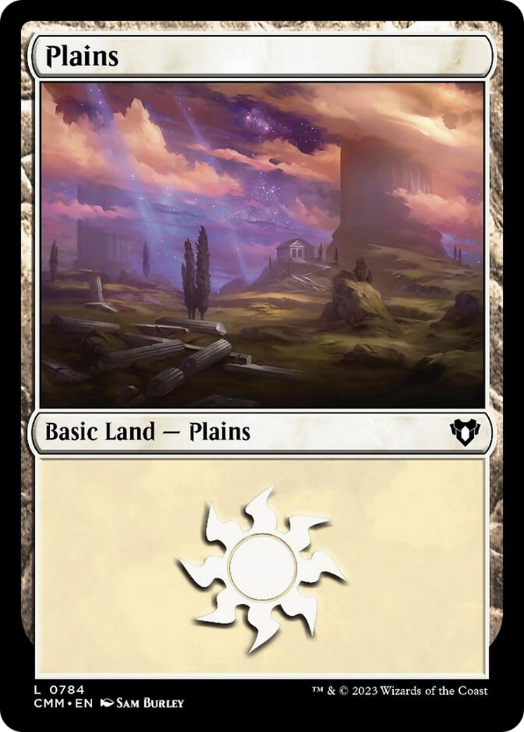 Plains (784) [Commander Masters] | Shuffle n Cut Hobbies & Games
