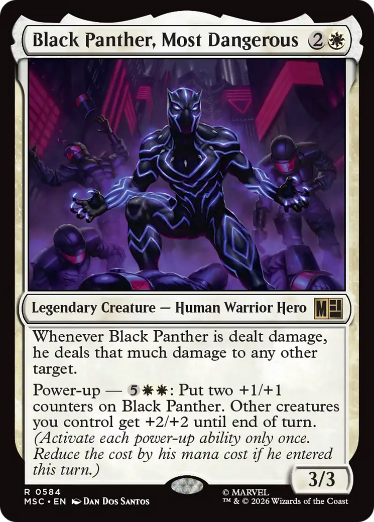 Black Panther, Most Dangerous [Marvel Super Heroes Commander] | Shuffle n Cut Hobbies & Games