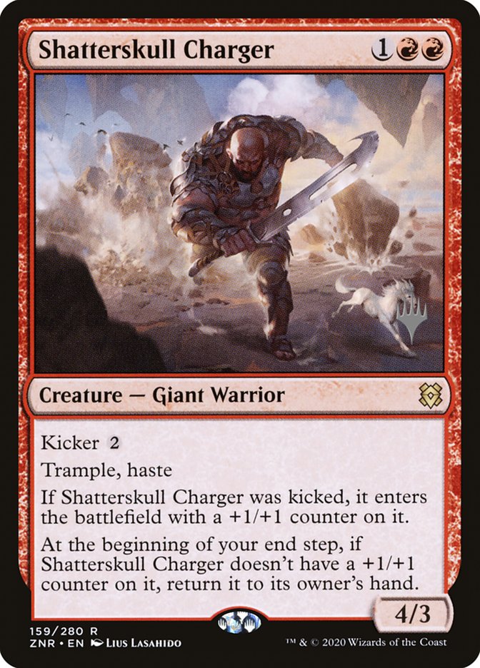 Shatterskull Charger (Promo Pack) [Zendikar Rising Promos] | Shuffle n Cut Hobbies & Games