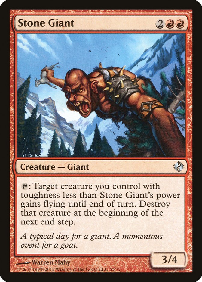Stone Giant [Duel Decks: Venser vs. Koth] | Shuffle n Cut Hobbies & Games