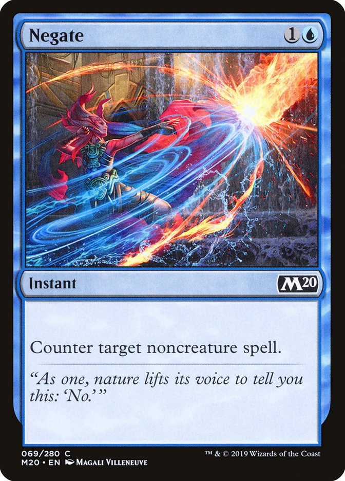 Negate [Core Set 2020] | Shuffle n Cut Hobbies & Games