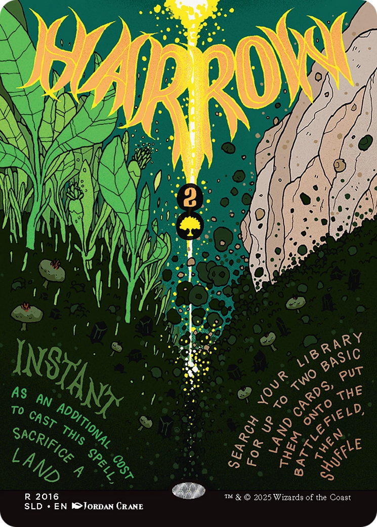 Harrow (Rainbow Foil) [Secret Lair Drop Series] | Shuffle n Cut Hobbies & Games