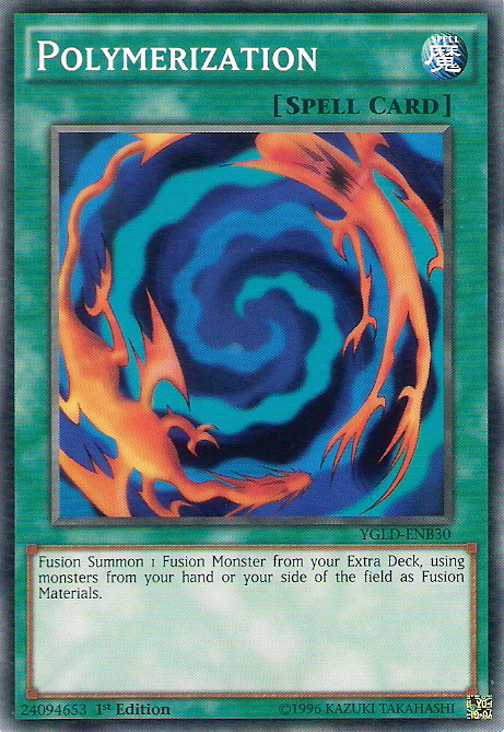 Polymerization [YGLD-ENB30] Common | Shuffle n Cut Hobbies & Games
