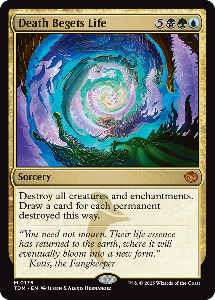 Death Begets Life [Tarkir: Dragonstorm] | Shuffle n Cut Hobbies & Games