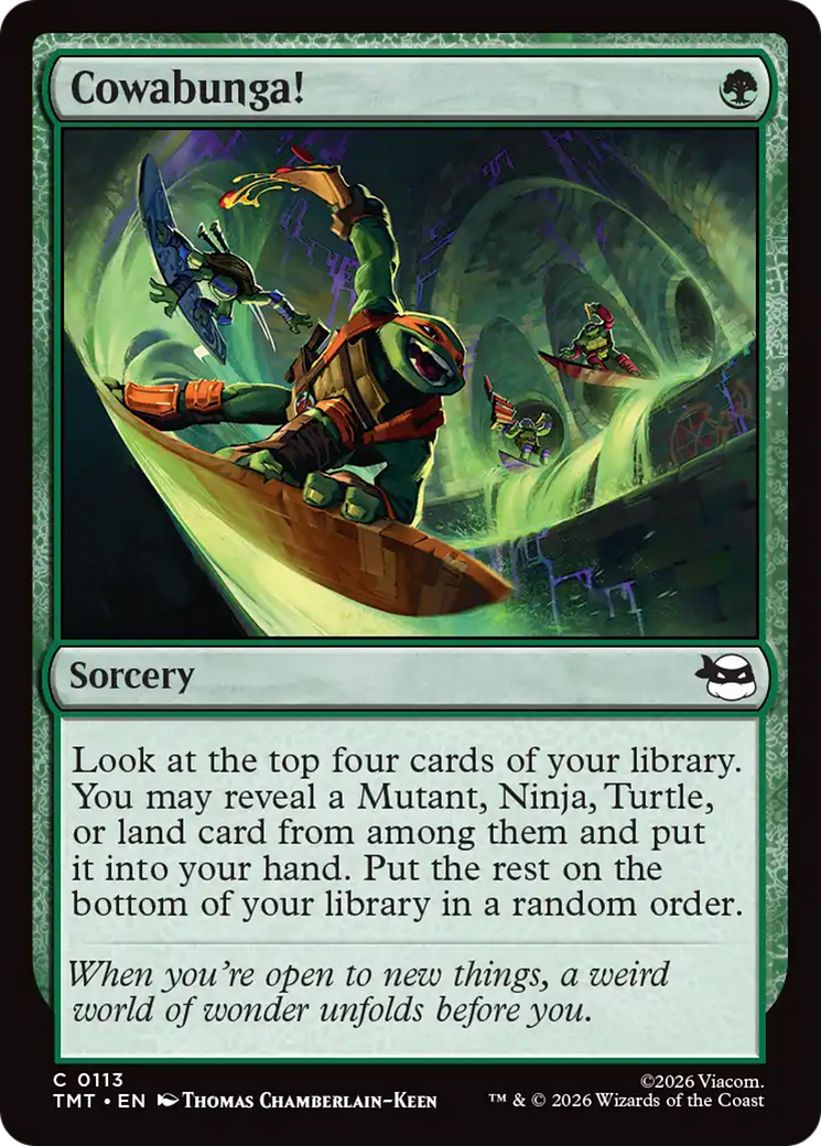 Cowabunga! [Teenage Mutant Ninja Turtles] | Shuffle n Cut Hobbies & Games