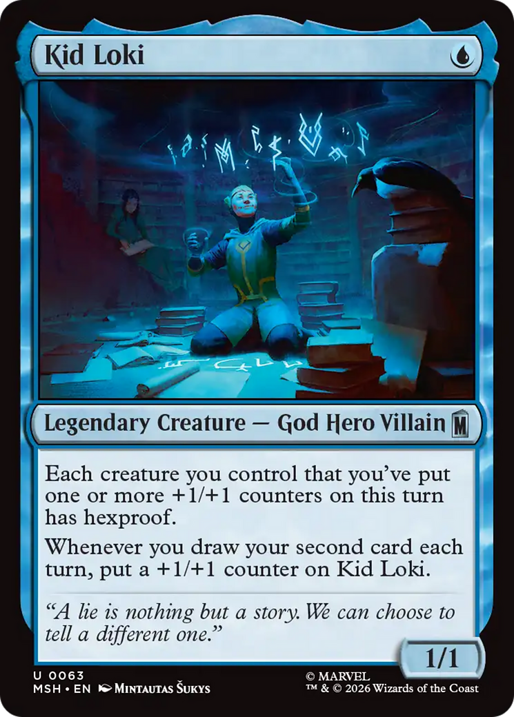 Kid Loki [Marvel Super Heroes] | Shuffle n Cut Hobbies & Games