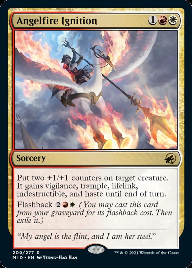 Angelfire Ignition [Innistrad: Midnight Hunt] | Shuffle n Cut Hobbies & Games