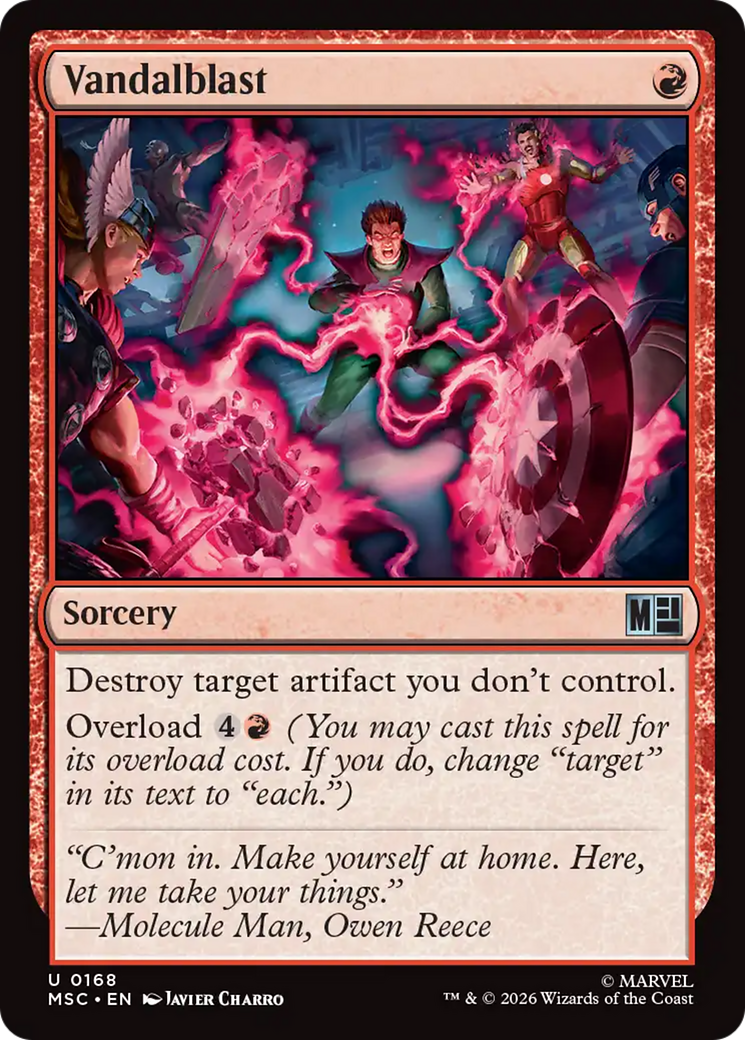 Vandalblast (Surge Foil) [Marvel Super Heroes Commander] | Shuffle n Cut Hobbies & Games