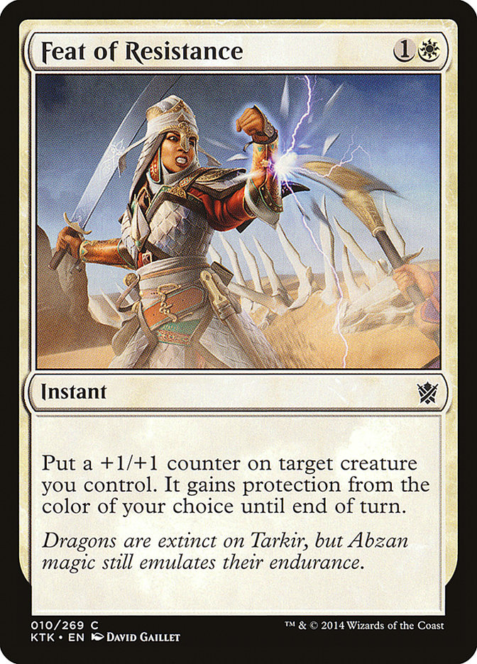 Feat of Resistance [Khans of Tarkir] | Shuffle n Cut Hobbies & Games