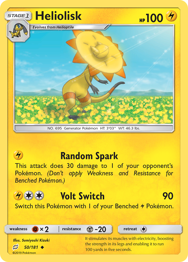 Heliolisk (50/181) [Sun & Moon: Team Up] | Shuffle n Cut Hobbies & Games