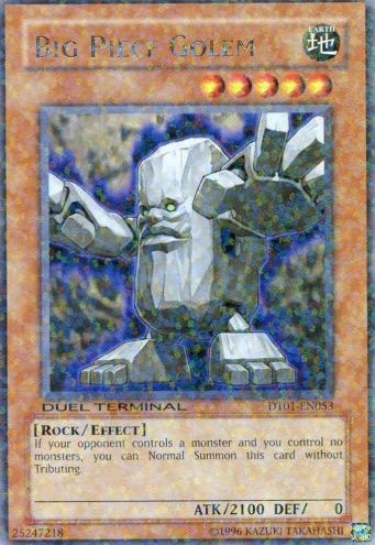 Big Piece Golem [DT01-EN053] Rare | Shuffle n Cut Hobbies & Games