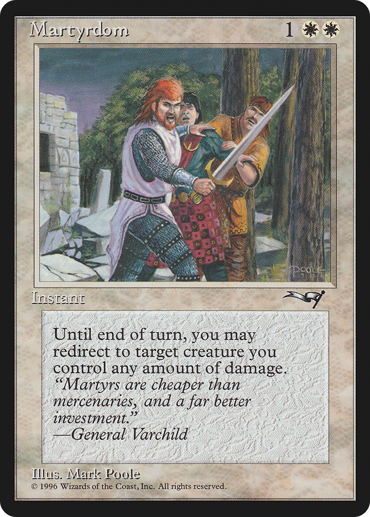 Martyrdom (Sword Drawn) [Alliances] | Shuffle n Cut Hobbies & Games