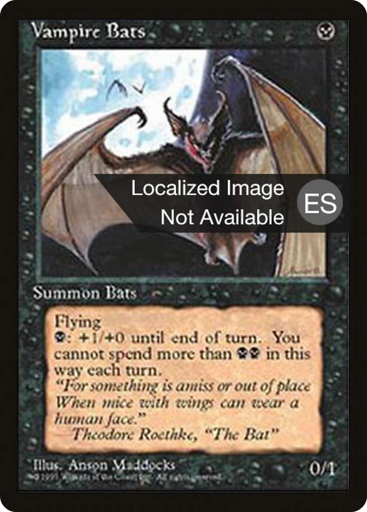 Vampire Bats [Fourth Edition Foreign Black Border] | Shuffle n Cut Hobbies & Games