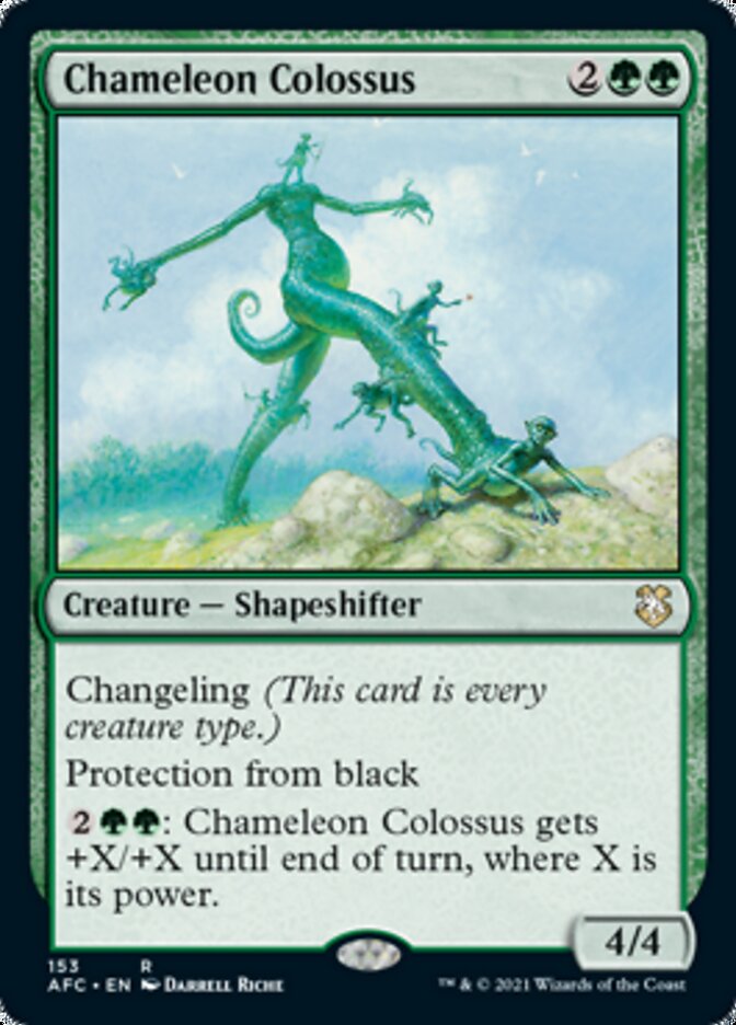 Chameleon Colossus [Dungeons & Dragons: Adventures in the Forgotten Realms Commander] | Shuffle n Cut Hobbies & Games