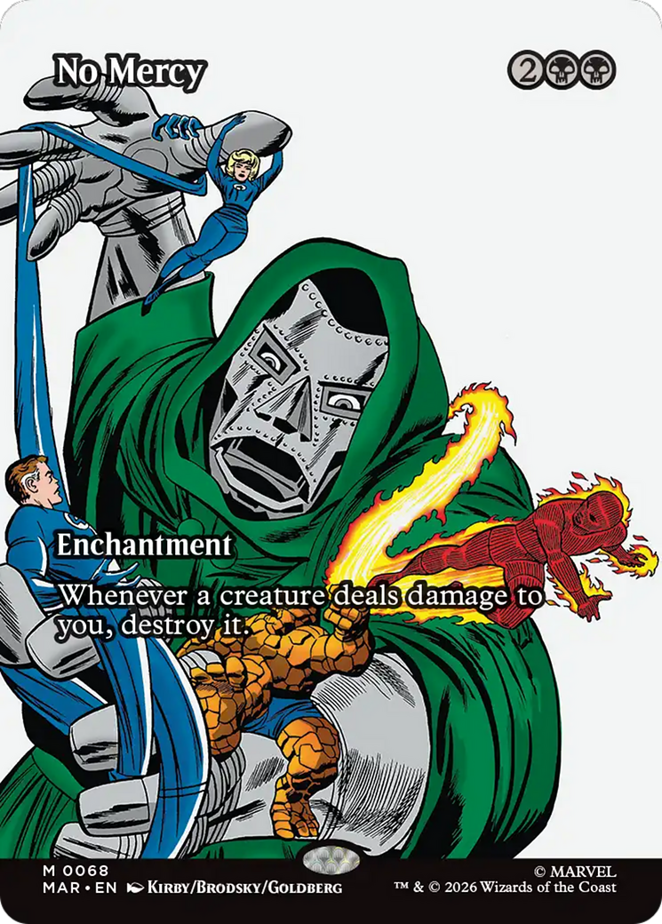 No Mercy (Borderless) [Marvel Universe: Eternal-Legal] | Shuffle n Cut Hobbies & Games