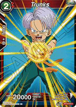 Trunks (Common) (BT13-014) [Supreme Rivalry] | Shuffle n Cut Hobbies & Games