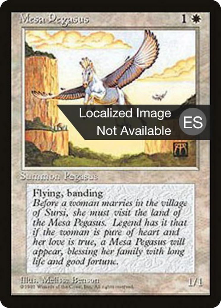 Mesa Pegasus [Fourth Edition Foreign Black Border] | Shuffle n Cut Hobbies & Games