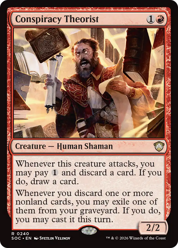 Conspiracy Theorist [Secrets of Strixhaven Commander] | Shuffle n Cut Hobbies & Games