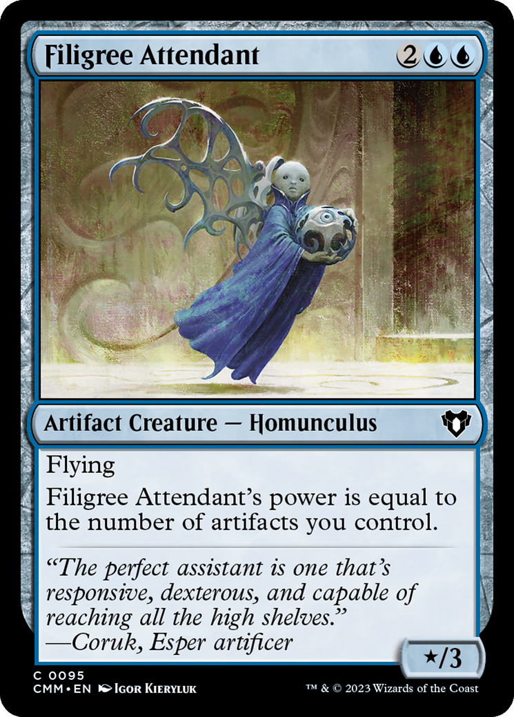 Filigree Attendant [Commander Masters] | Shuffle n Cut Hobbies & Games