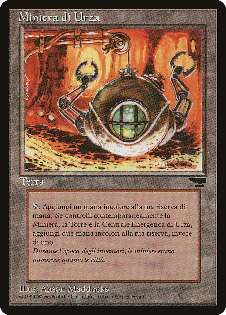 Urza's Mine (Mouth) (Italian) - "Miniera di Urza" [Renaissance] | Shuffle n Cut Hobbies & Games