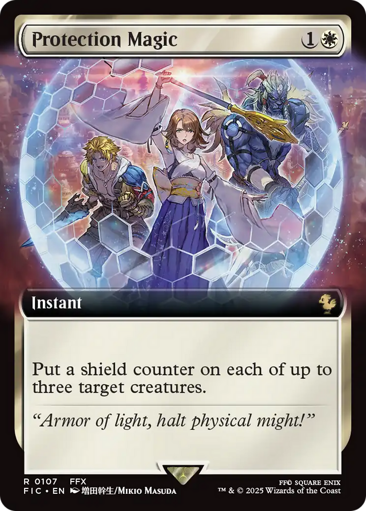 Protection Magic (Extended Art) [FINAL FANTASY Commander] | Shuffle n Cut Hobbies & Games