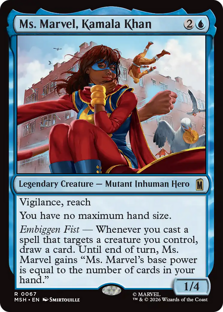 Ms. Marvel, Kamala Khan [Marvel Super Heroes] | Shuffle n Cut Hobbies & Games