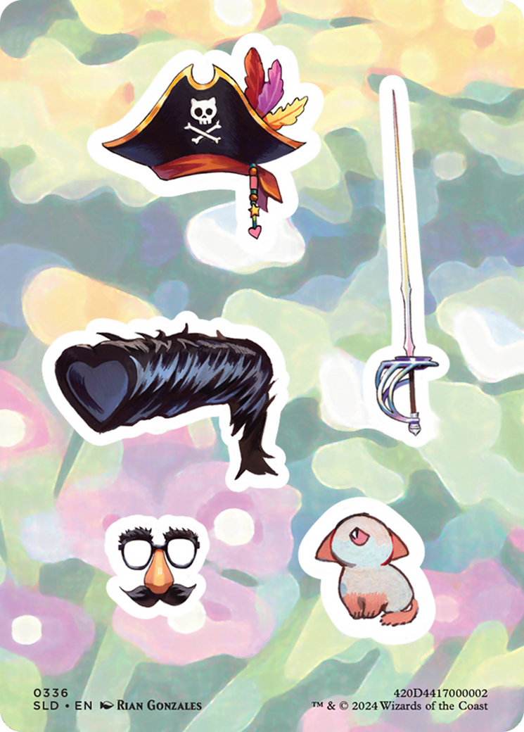 Sticker Sheet (0336) [Secret Lair Drop Series] | Shuffle n Cut Hobbies & Games