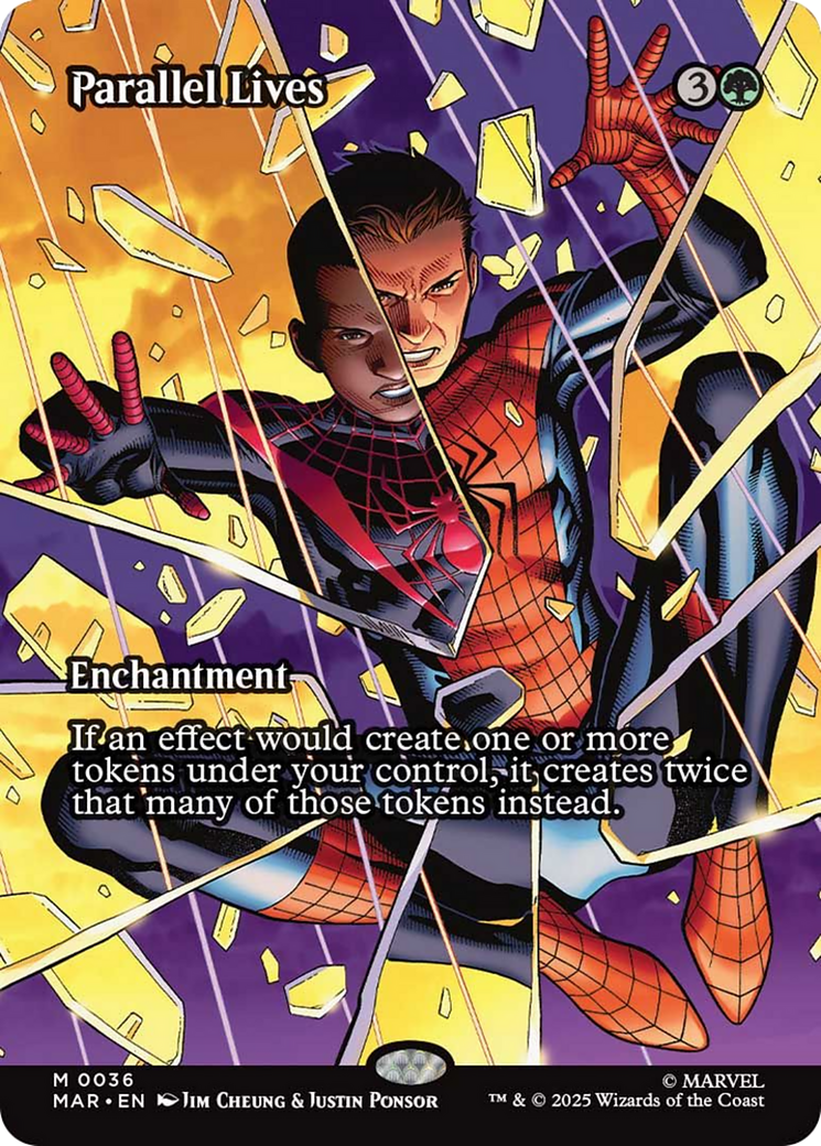Parallel Lives (Borderless) [Marvel's Spider-Man: Eternal-Legal] | Shuffle n Cut Hobbies & Games