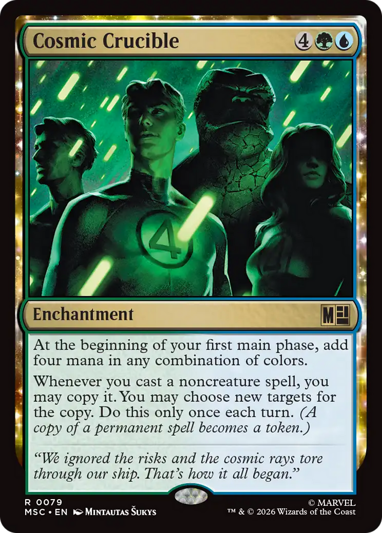 Cosmic Crucible (Surge Foil) [Marvel Super Heroes Commander] | Shuffle n Cut Hobbies & Games