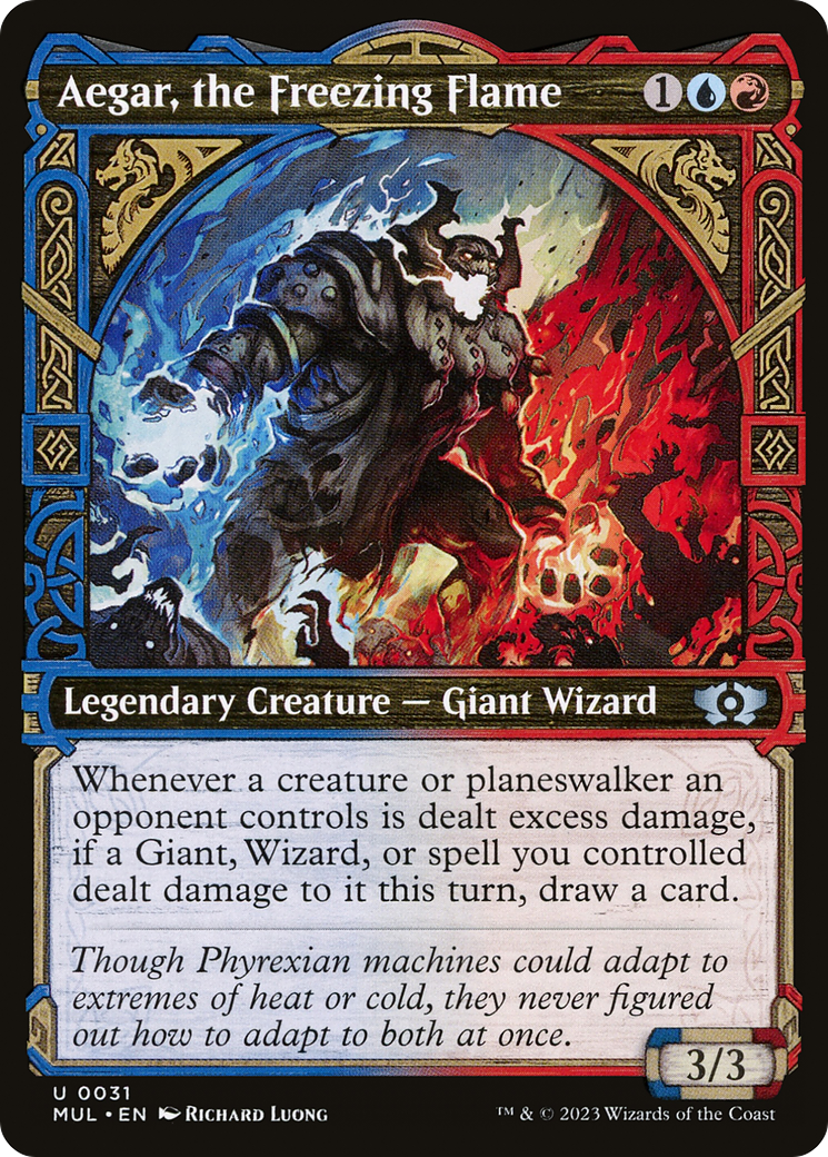 Aegar, the Freezing Flame [Multiverse Legends] | Shuffle n Cut Hobbies & Games