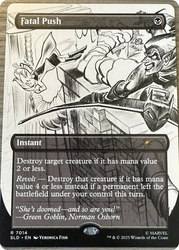 Fatal Push (7014) [Secret Lair Drop Series] | Shuffle n Cut Hobbies & Games