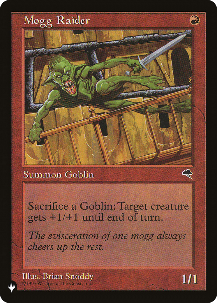 Mogg Raider [The List] | Shuffle n Cut Hobbies & Games
