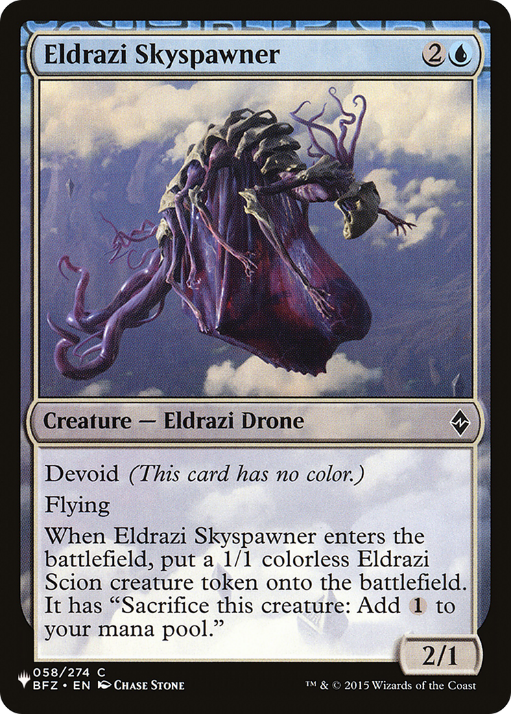 Eldrazi Skyspawner [The List] | Shuffle n Cut Hobbies & Games